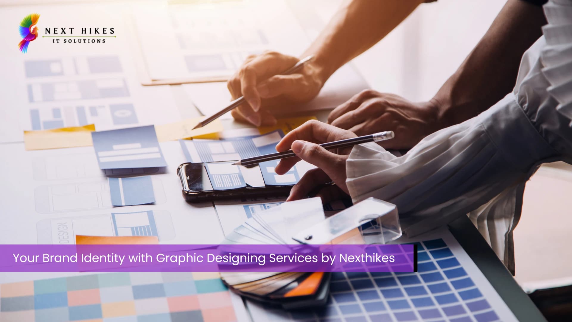 Your Brand Identity with Graphic Designing Services by Nexthikes