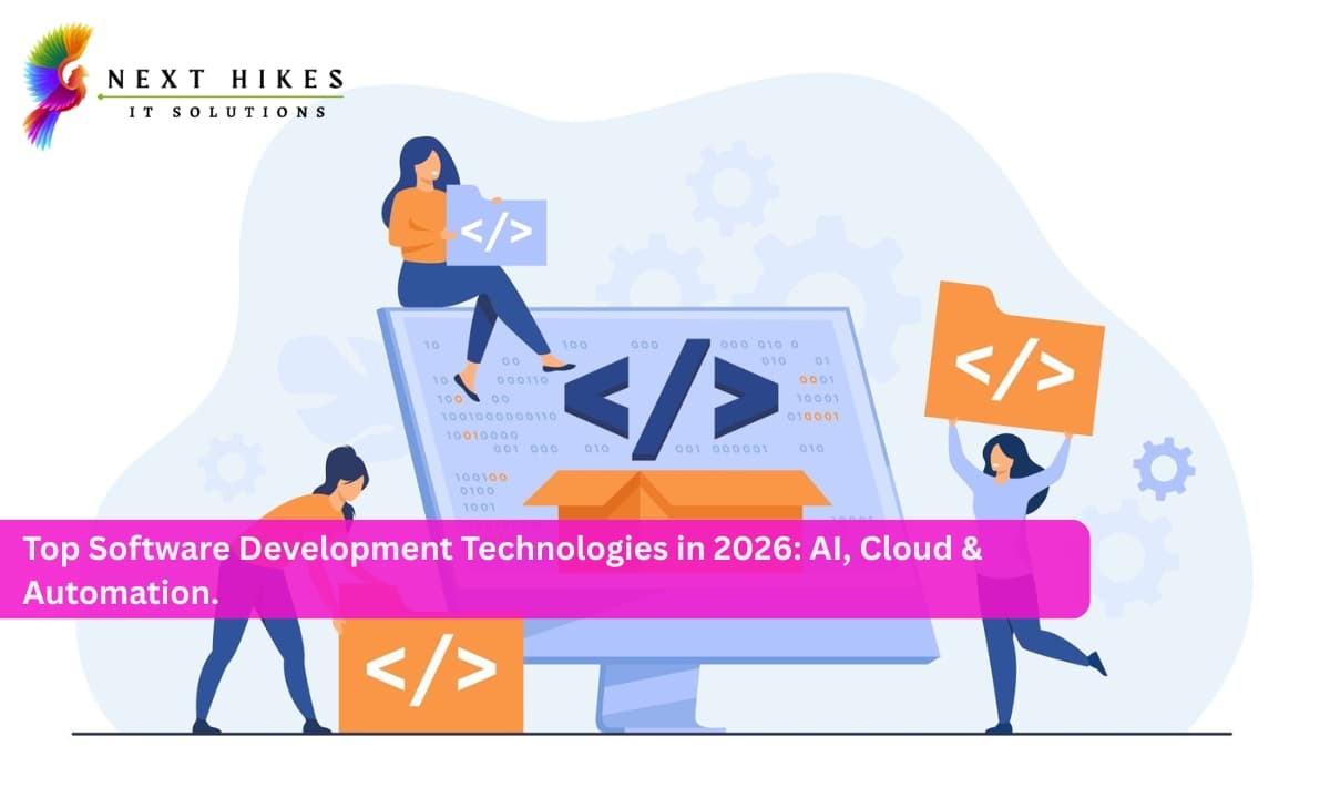 Top Software Development Technologies in 2026: AI, Cloud & Automation.